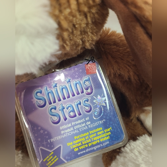 RUSS Plush Puppy Dog Shining Stars Series Sings You Are My Shining Star 9" Tall - Picture 2 of 6